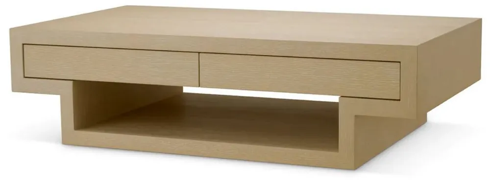 Direktkauf Casa Padrino table basse de luxe avec 4 tiroirs beige 140 cm