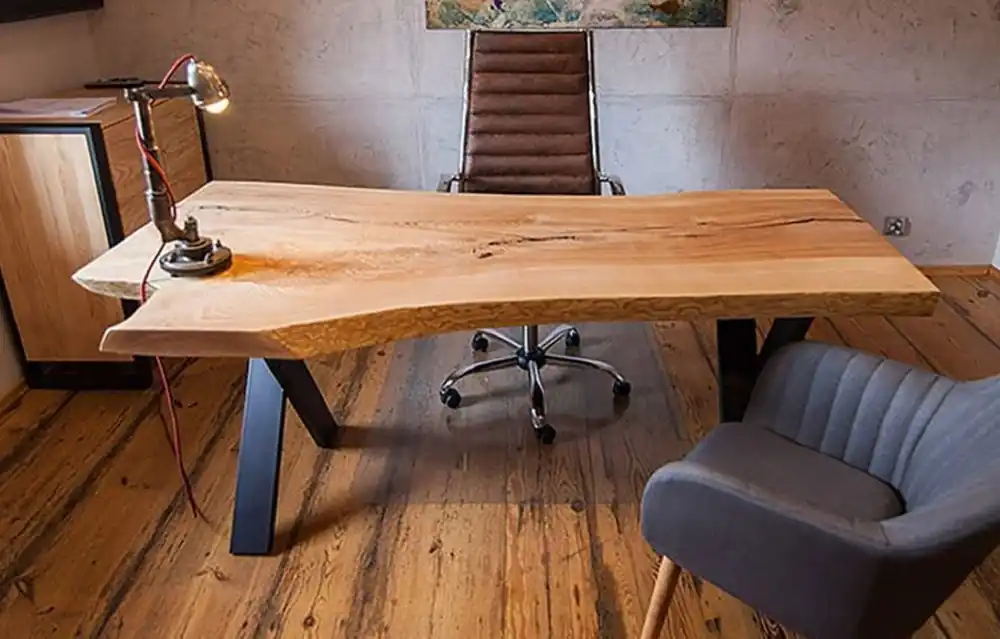 Casa Padrino bureau de luxe naturel / noir 140 cm Sofort Bestellen