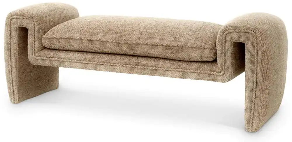 Knallerangebot Casa Padrino banc de luxe sable 144 cm - Qualité de Luxe
