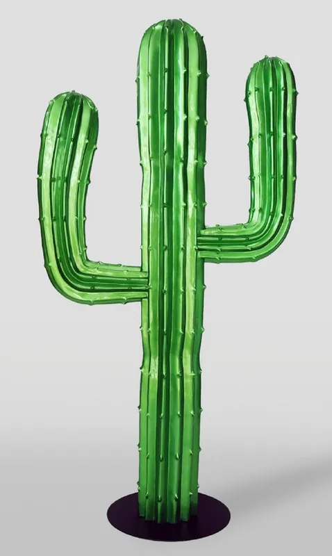 Casa Padrino cactus décoratif XXL vert / noir H. 180 cm Wochenendangebot