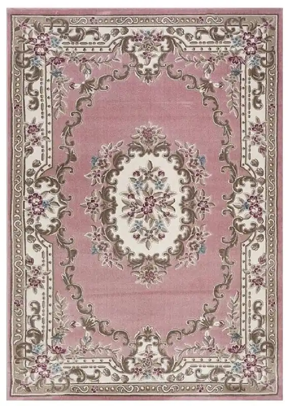 Preiswert Casa Padrino tapis de salon baroque de luxe rose - Différentes Tailles