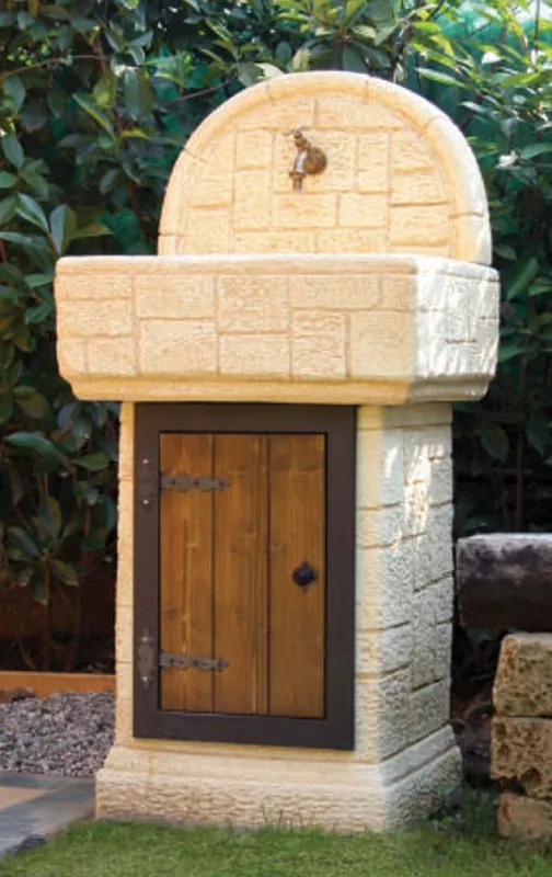 Knallerangebot Casa Padrino évier de jardin Art Nouveau sable H. 120 cm