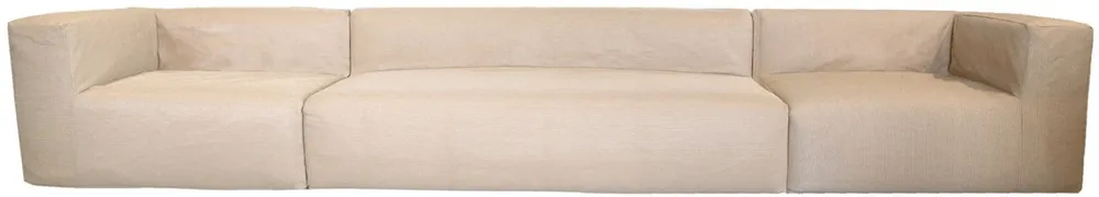 Casa Padrino canapé extérieur de jardin de luxe beige 450 cm Sichere Zahlung