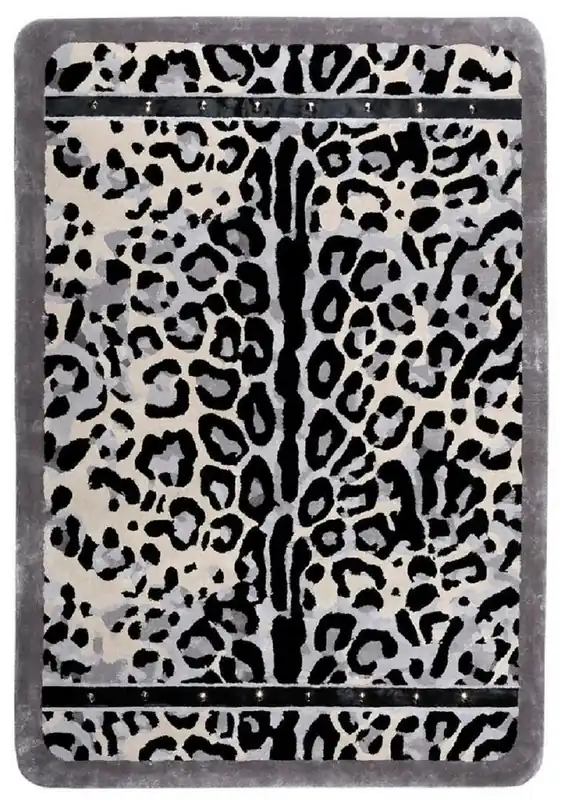 Finale Aktion Casa Padrino Tapis de Salon de Luxe au Design Léopard - Différentes Tailles