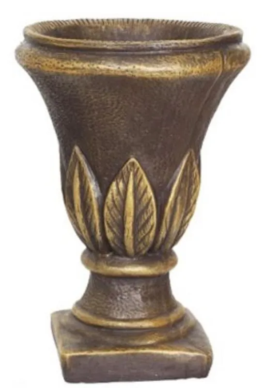 Casa Padrino pot de fleurs baroque marron antique / or Ø 41 x H. 60 cm Aktuell