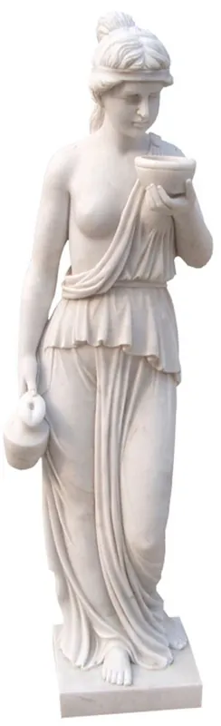 Casa Padrino Sculpture Baroque de Luxe en Marbre Femme Blanc H. 150 cm Preiswert