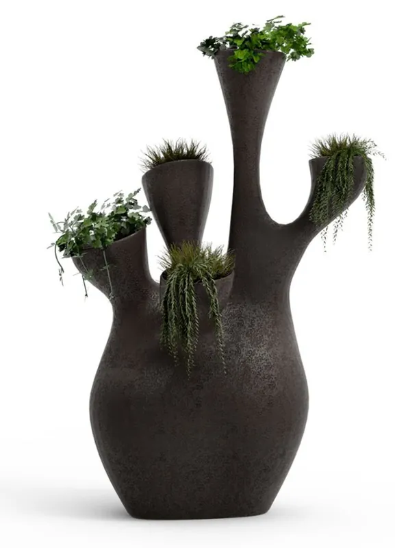 Casa Padrino pot de fleurs de luxe noir mat 135 x 85 x H. 200 cm Preiswert