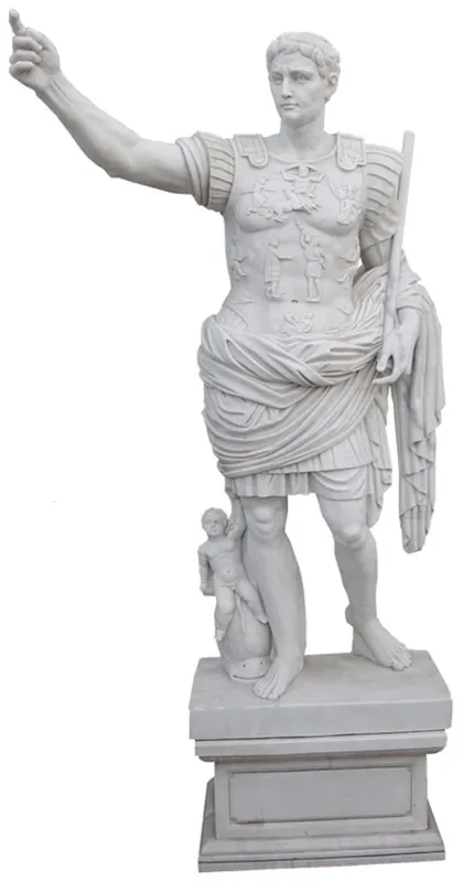 Günstig Casa Padrino sculpture en marbre de style antique romain gris H. 220 cm