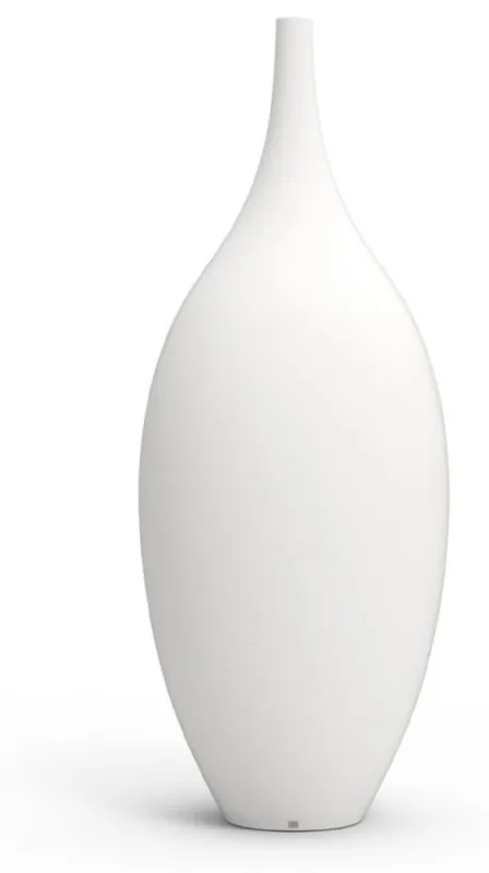 Mega-Angebot Casa Padrino pot de fleurs décoratif de luxe blanc mat Ø 78 x H. 200 cm - Décoration de jardin
