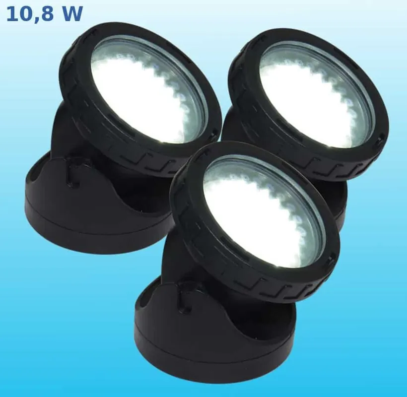 Bestseller Casa Padrino ensemble de 3 lampes de fontaine LED de luxe noir