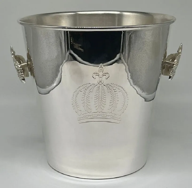 Pompöös de Casa Padrino refroidisseur de champagne baroque de luxe argent H. 23 cm - conçu par Harald Glööckler Günstig
