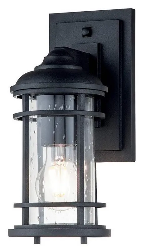 Knallerangebot Casa Padrino applique murale d'extérieur de luxe noir H. 29,2 cm - éclairage extérieur de luxe