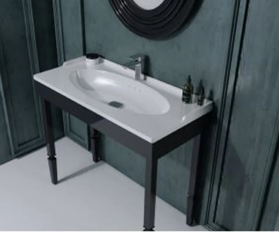 Casa Padrino ensemble de salle de bain de luxe noir - mobilier de salle de bain d'hôtel Direkt Vom Hersteller