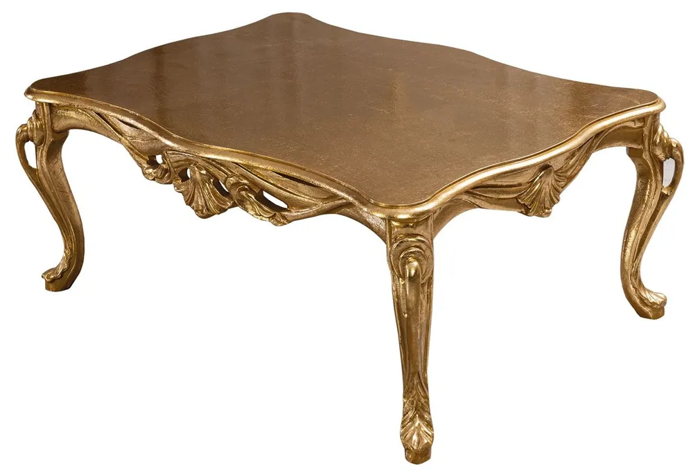 Direktkauf Casa Padrino table basse baroque de luxe or 115 cm - Meubles de salon de style baroque