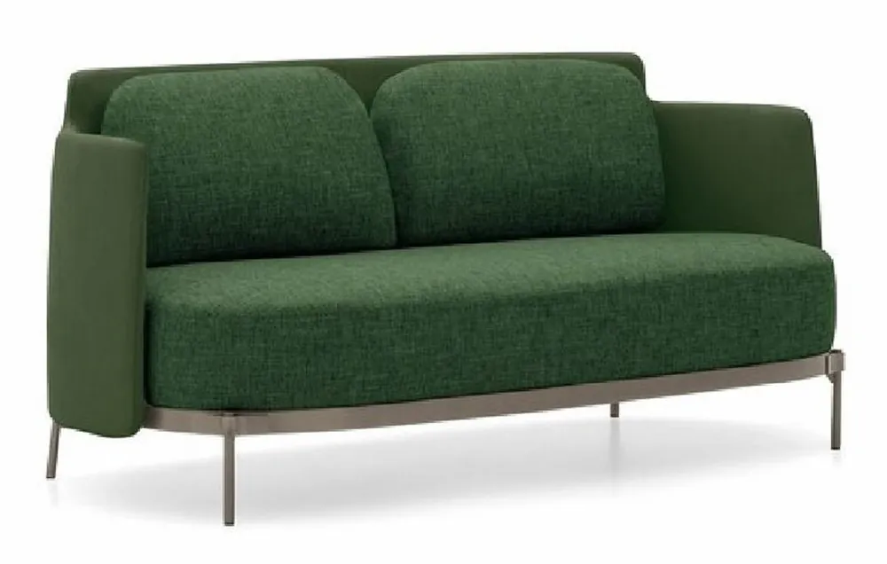Casa Padrino canapé 2 places de luxe vert / bronze 160 cm - Meubles de salon et hôtel Begrenztes Angebot