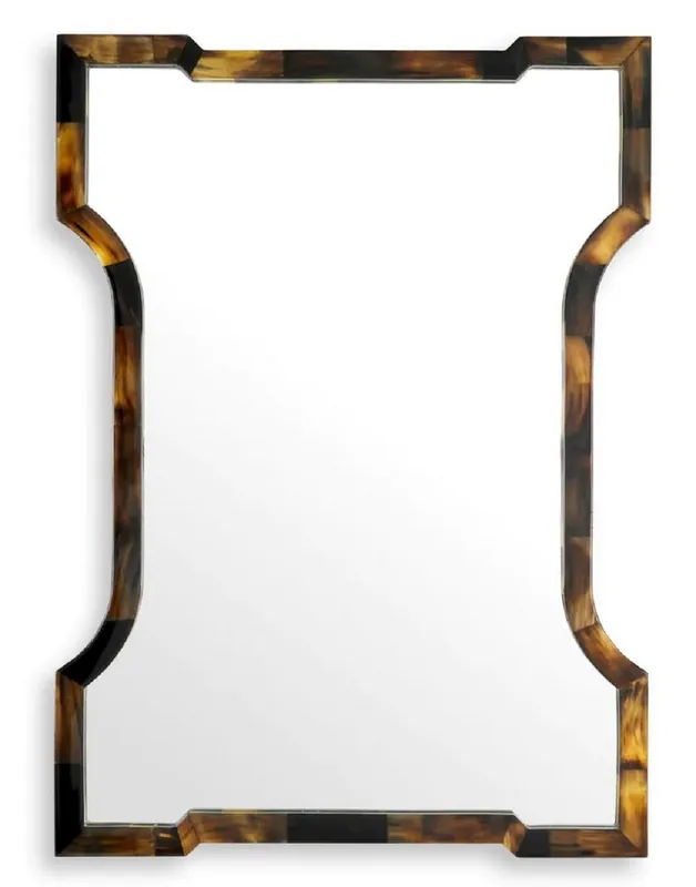 Casa Padrino miroir de luxe marron / naturel H. 130 cm - Qualité de luxe Direktkauf