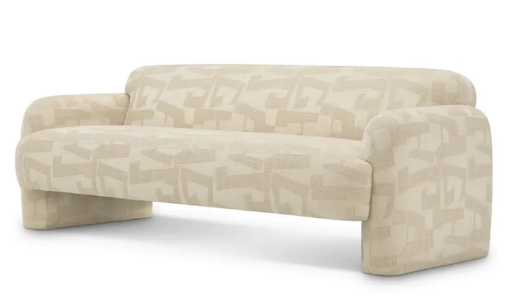 Top-Preis Casa Padrino canapé de luxe sable 220 cm - Meubles de salon et hôtel