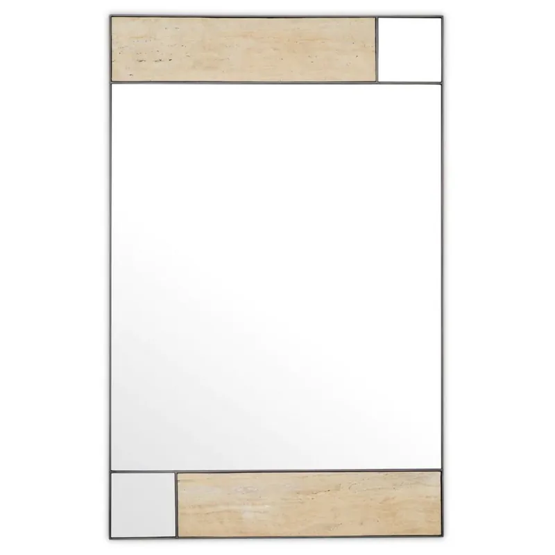 Casa Padrino miroir de luxe beige / bronze H. 140 cm - Qualité de luxe Markenware