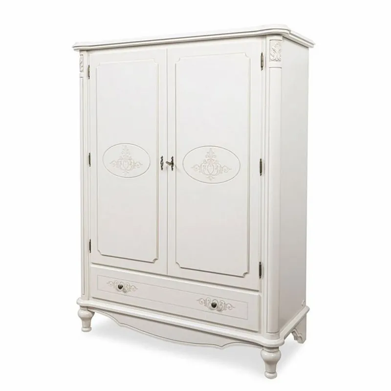 Casa Padrino armoire bar baroque de luxe blanc H. 160 cm - Meubles bar de style baroque Sonderaktion