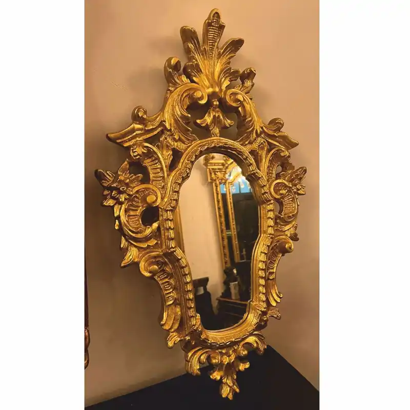 Casa Padrino miroir baroque or H. 64 cm - Miroir mural de style baroque Bestseller