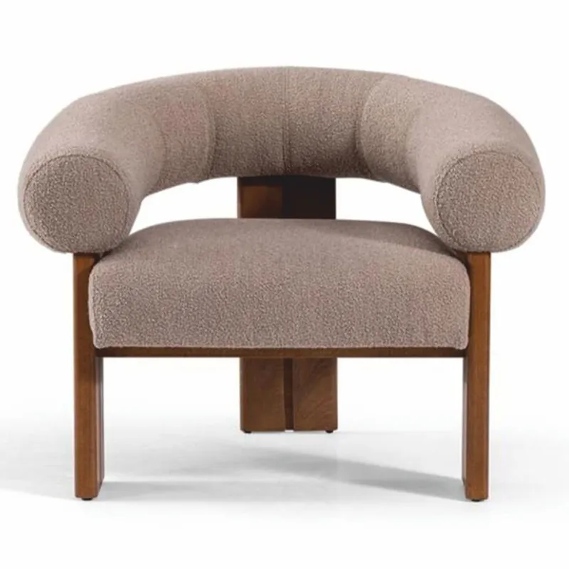 Garantierte Lieferung Casa Padrino fauteuil de salon & hôtel de luxe gris / marron 90 x 90 x H. 75 cm - Meubles de luxe