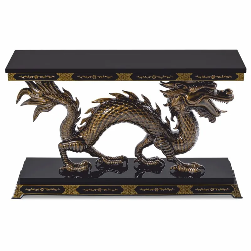 Casa Padrino console baroque de luxe dragon 135 cm - Meuble baroque de style chinois Direktkauf