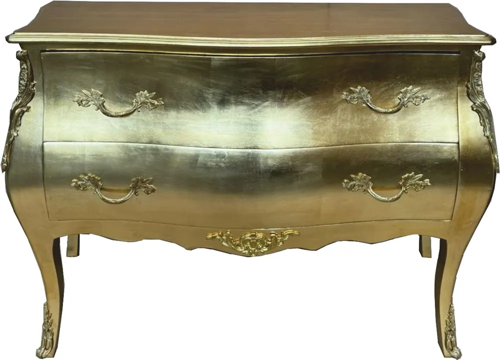 Wochenendangebot Casa Padrino commode baroque avec 2 tiroirs or - Meubles de chambre baroque
