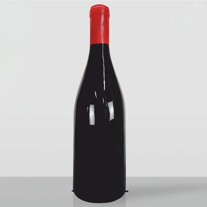 Letzte Chance Casa Padrino bouteille de vin décorative XXL noir / rouge H. 253 cm - Iimmense décoration de jardin
