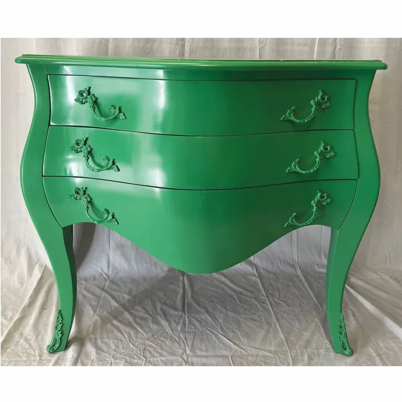 Casa Padrino commode baroque avec 3 tiroirs vert 120 cm - 1B Marchandises Angebot
