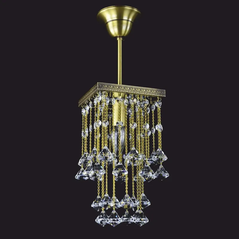 Casa Padrino lampe suspendue baroque de luxe en cristal or H. 30 cm - Intérieur baroque Saisonangebot