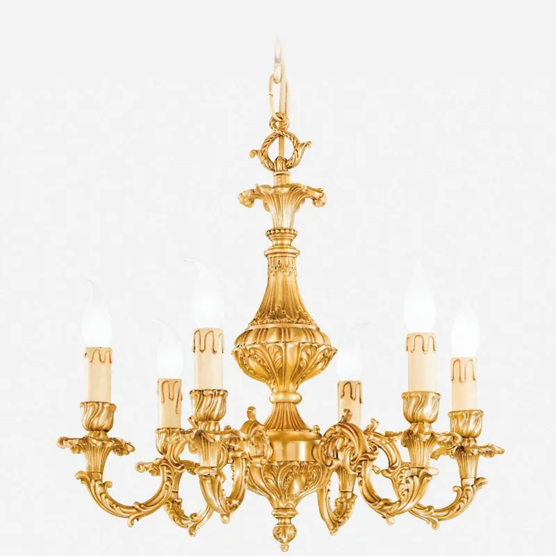 Casa Padrino lustre baroque de luxe or Ø 55 x H. 55 cm - Fabriqué en Italie Wochenendangebot
