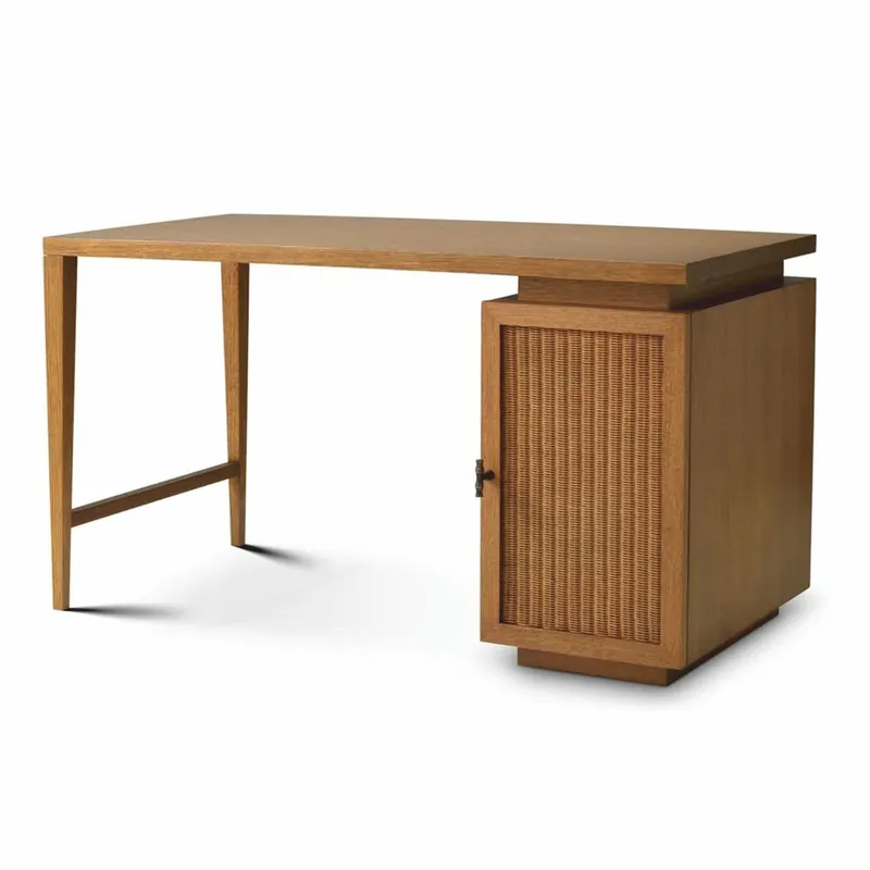 Neuheit Casa Padrino bureau de luxe marron / bronze 140 cm - Meubles de bureau