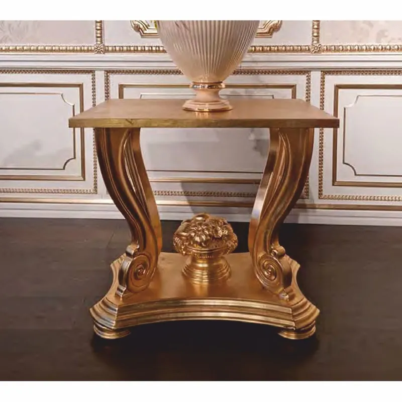 Casa Padrino table d'appoint baroque de luxe or H. 69 cm - Fabriqué en Italie Preisreduziert