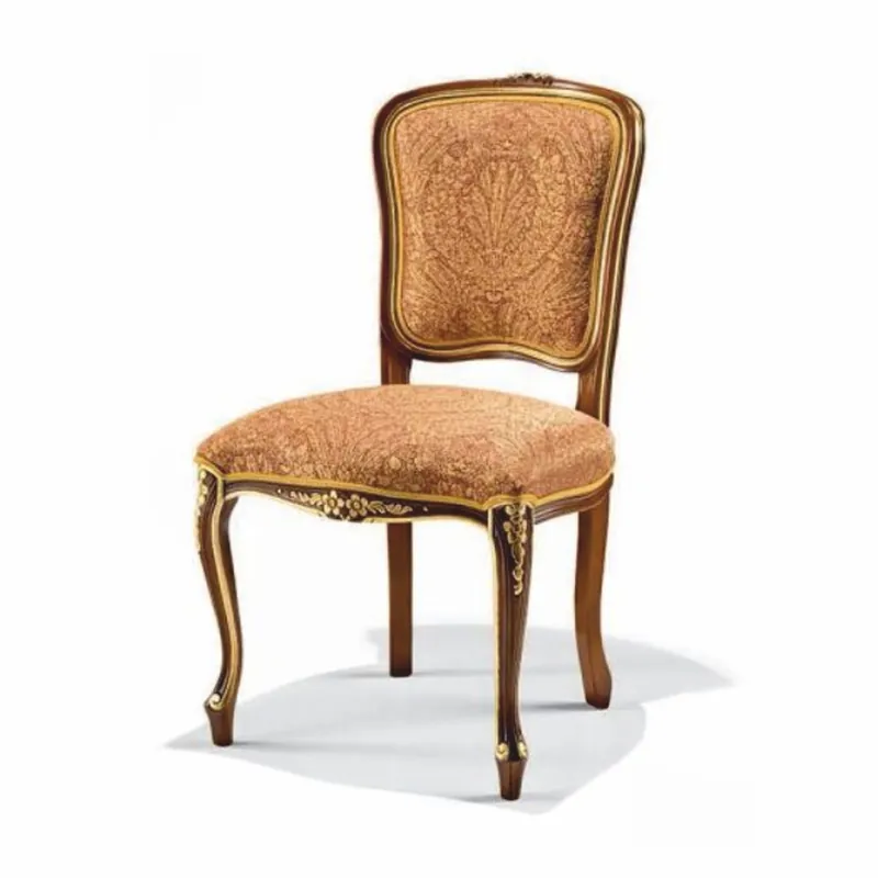 Casa Padrino Chaise de Salle à Manger Baroque de Luxe Marron / Or H. 98 cm - Meubles Baroques - Fabriquée en Italie Ausverkauf
