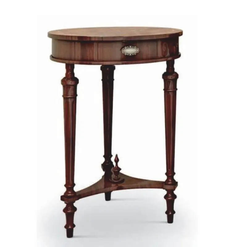 Neuheit Casa Padrino table d'appoint baroque de luxe marron H. 71,5 cm - Meubles Baroques - Fabriqué en Italie