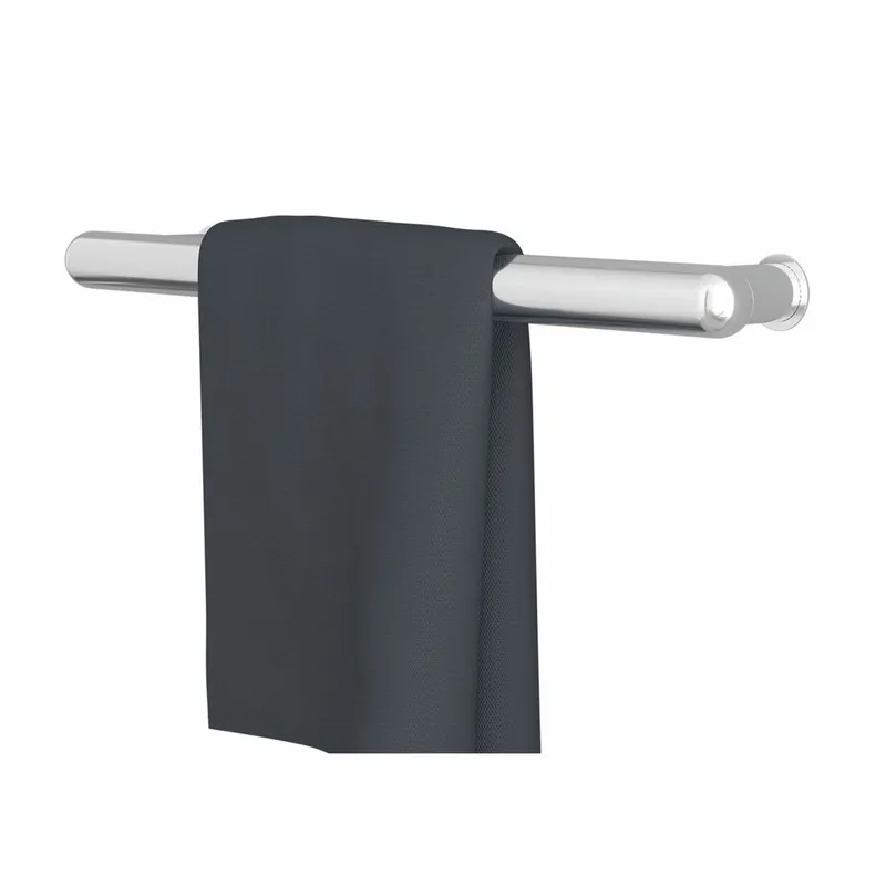 Casa Padrino Chauffe Serviettes de Salle de Bain de Luxe Argent Brillant 58 cm - Accessoires de Salle de Bain Direkt Vom Hersteller