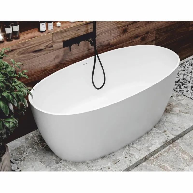Online Kaufen Casa Padrino baignoire de luxe autoportante blanc brillant 169,4 cm - Meubles de salle de bain