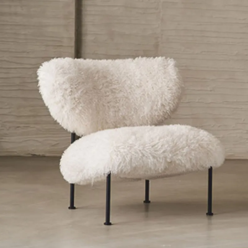 Casa Padrino fauteuil de luxe blanc / noir H. 77 cm - Meubles d'hôtel et de salon Wochenendangebot