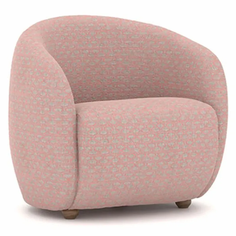 Top-Preis Casa Padrino fauteuil de luxe rose / gris / marron - Meubles de salon et d'hôtel