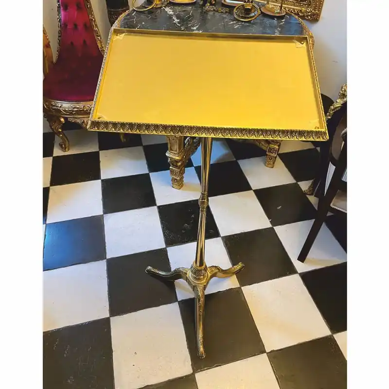 Casa Padrino pupitre de musique baroque de luxe en laiton H. 120 cm - Fabriqué en Italie Super-Preis