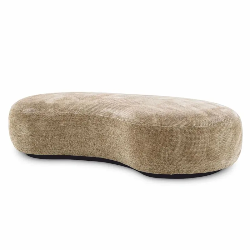 Wochenendangebot Casa Padrino banc de luxe sable / noir 180 cm - Meubles de salon et d'hôtel
