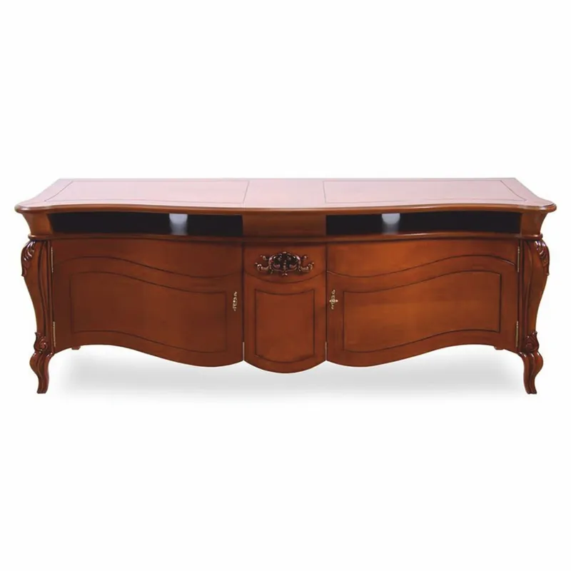 Begrenztes Angebot Casa Padrino armoire TV baroque de luxe marron 187 cm - Meubles de salon baroques