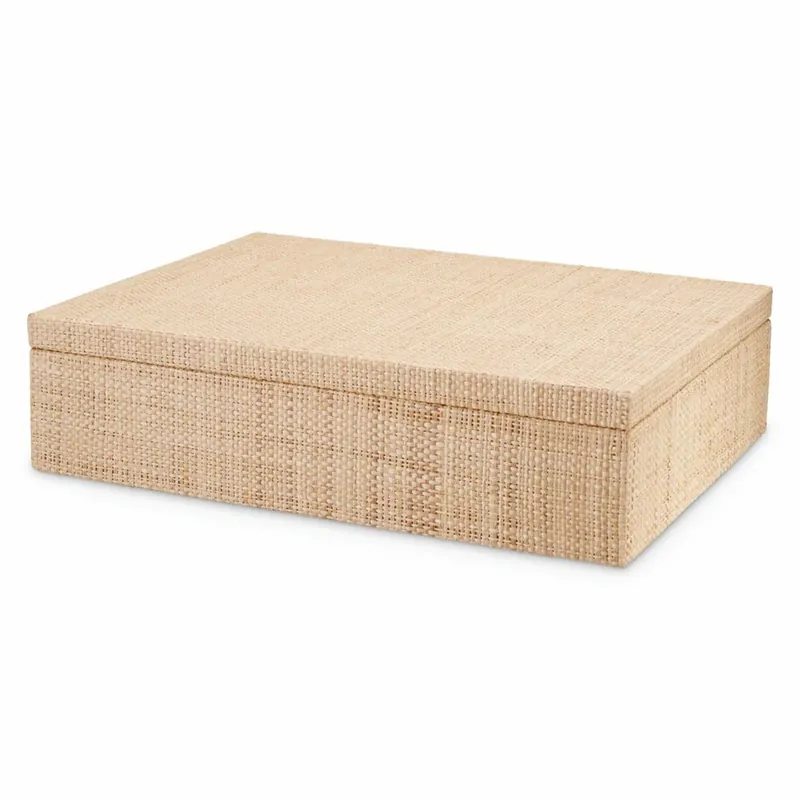 Meistverkauft Casa Padrino coffret de rangement de luxe naturel 40 cm - Accessoires de luxe