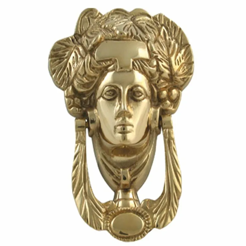 Neu Casa Padrino heurtoir de porte baroque dame laiton H. 18 cm - Accessoires de maison baroques