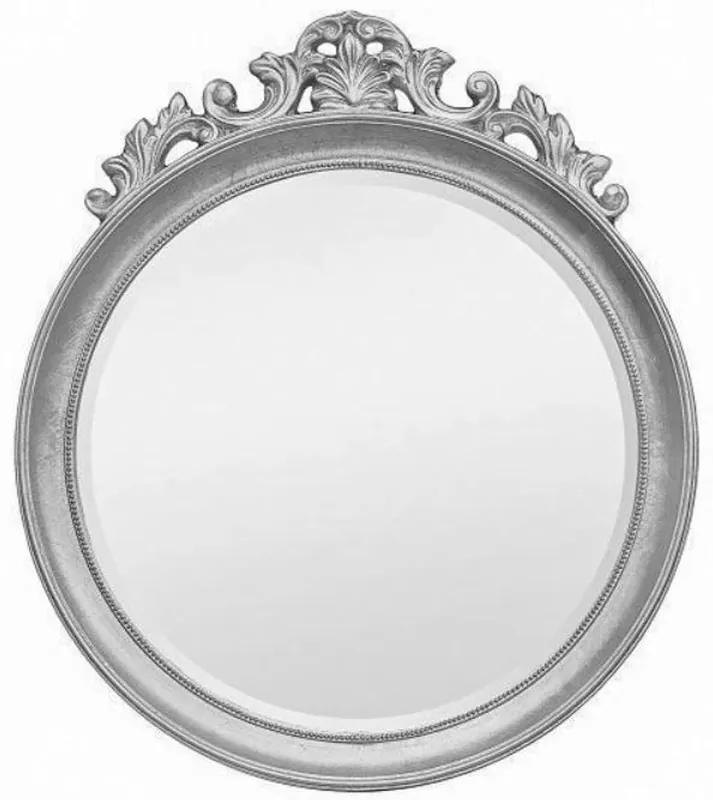 Casa Padrino specchio barocco argento 57 x 4 x A. 66 cm - Elegante specchio da parete in stile barocco - Mobili Barocchi Top-Angebot