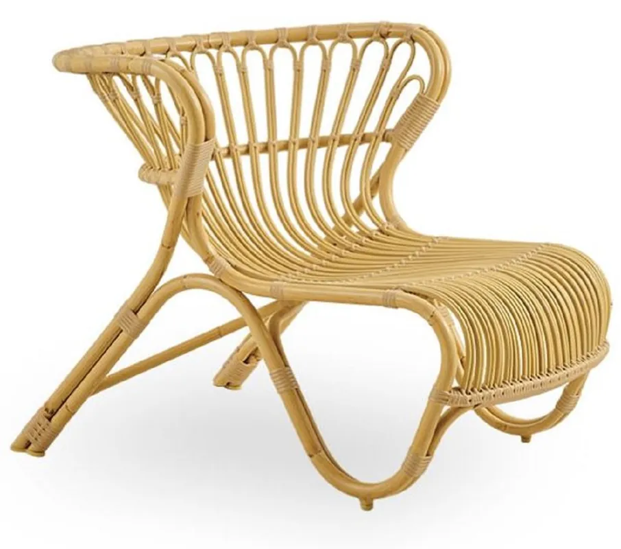 Casa Padrino poltrona da giardino di lusso naturale 79 x 92 x A. 68 cm - Poltrona da giardino e patio resistente alle intemperie - Mobili da Giardino e Patio - Qualità di Lusso Highlight