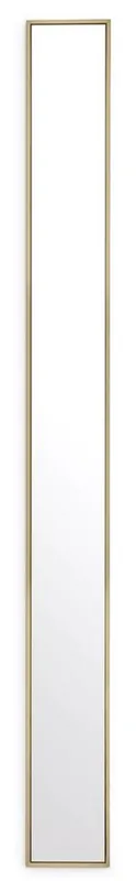 Casa Padrino specchio da parete di lusso ottone 20 x 4 x A. 200 cm - Specchio rettangolare stretto in acciaio inox - Specchio camera da letto - Specchio armadio - Mobili di Lusso Jetzt Bestellen