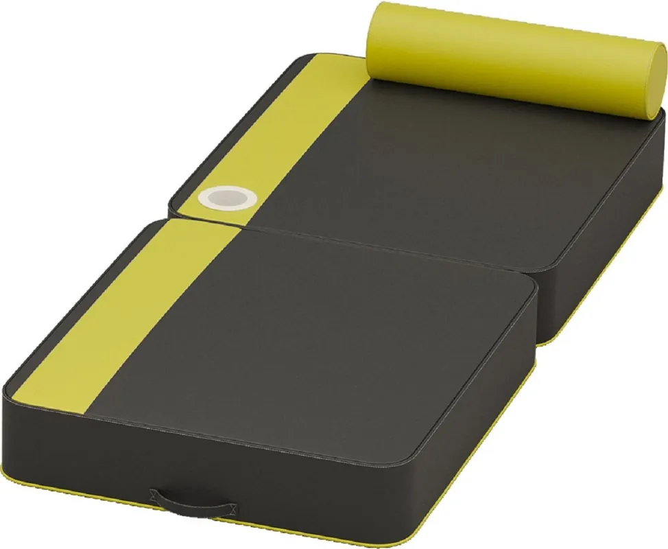 Casa Padrino lettino acqua di lusso nero / giallo 190 x 80 x A. 17 cm - Lettino acqua ecopelle impermeabile con poggiatesta e portabicchieri - Accessori per piscine dell'hotel - Qualità di lusso Heißes Angebot