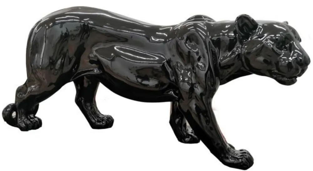 Beliebt Casa Padrino scultura decorativa di lusso pantera nero H. 80 x A. 35 cm - Figura decorativa grande - Scultura decorativa XXL - Figura decorativa XXL - Figure XXL di lusso