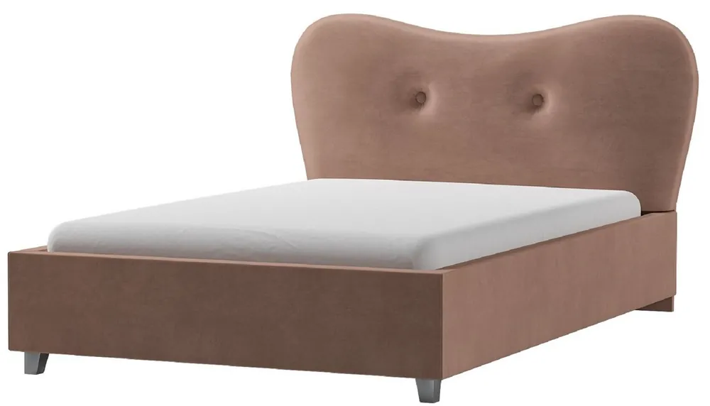Casa Padrino letto per bambini Art Deco di lusso rosa / argento 168 x 216 x A. 100 cm - Letto in legno massello con testiera - Mobili per bambini - Mobili Art Deco - Mobili di lusso Super-Preis